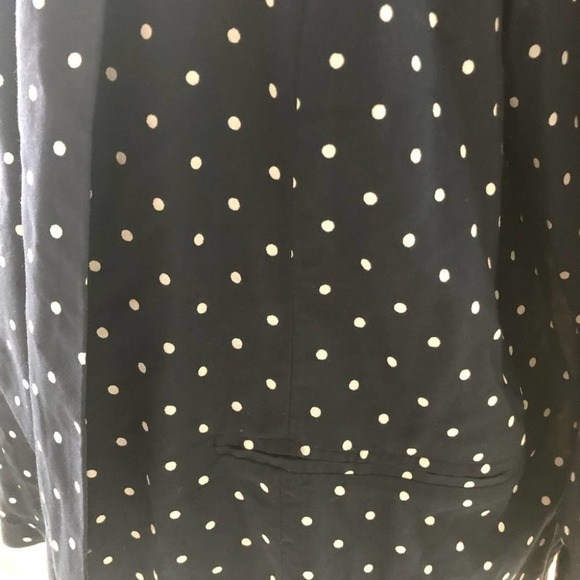 3/$30 Navy Polka Dot Cover Up - Picture 2 of 5